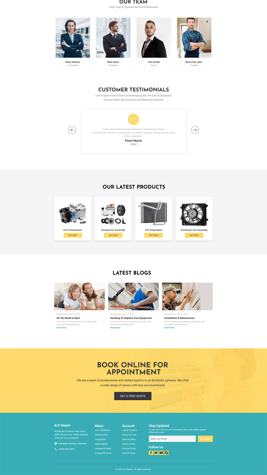 Web development project 7